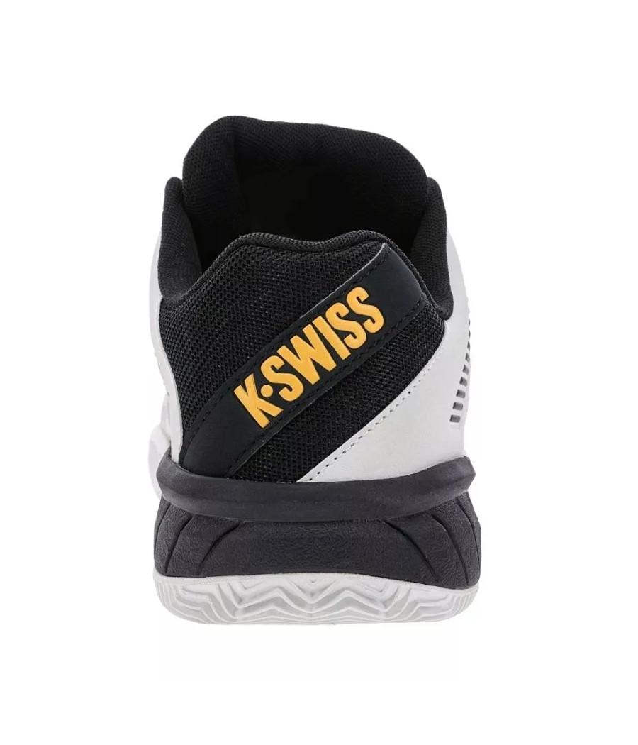 Chaussures de padel K-Swiss Express light 3 HB couleur blanc et noir