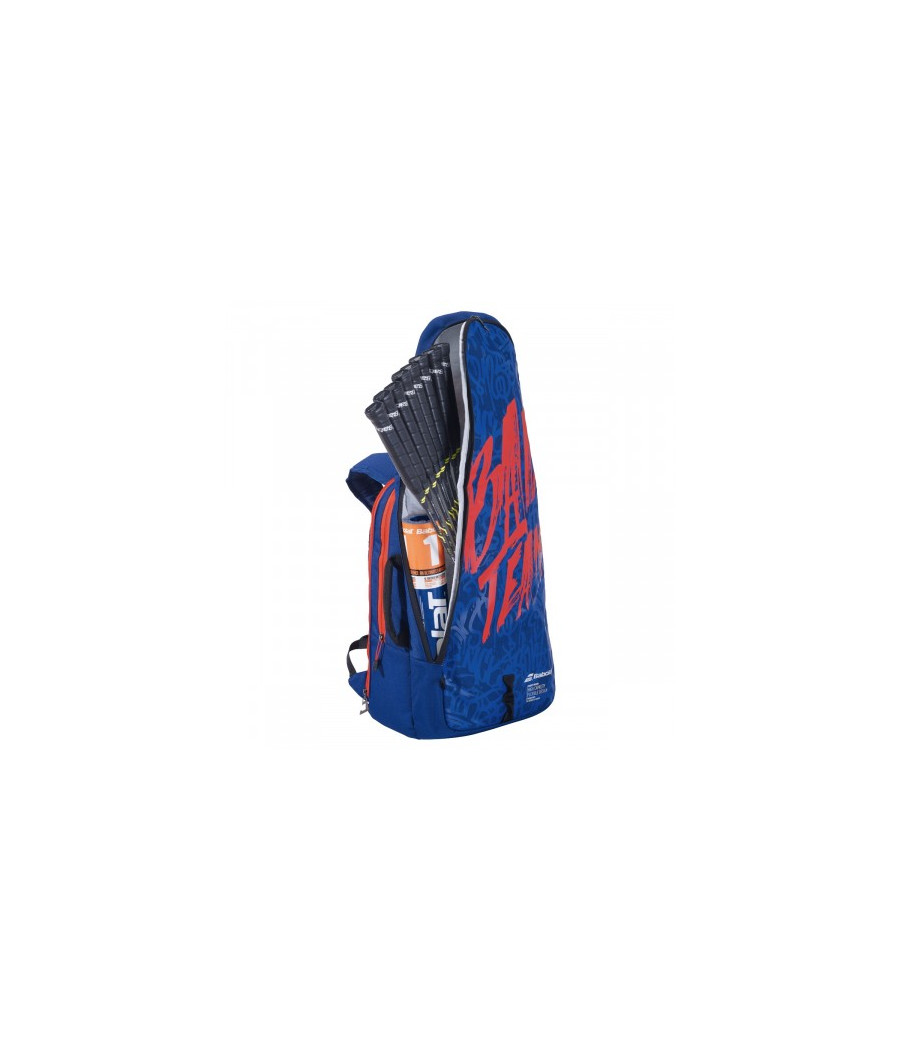 Sac de Badminton Babolat Tournament Bag rouge et bleu