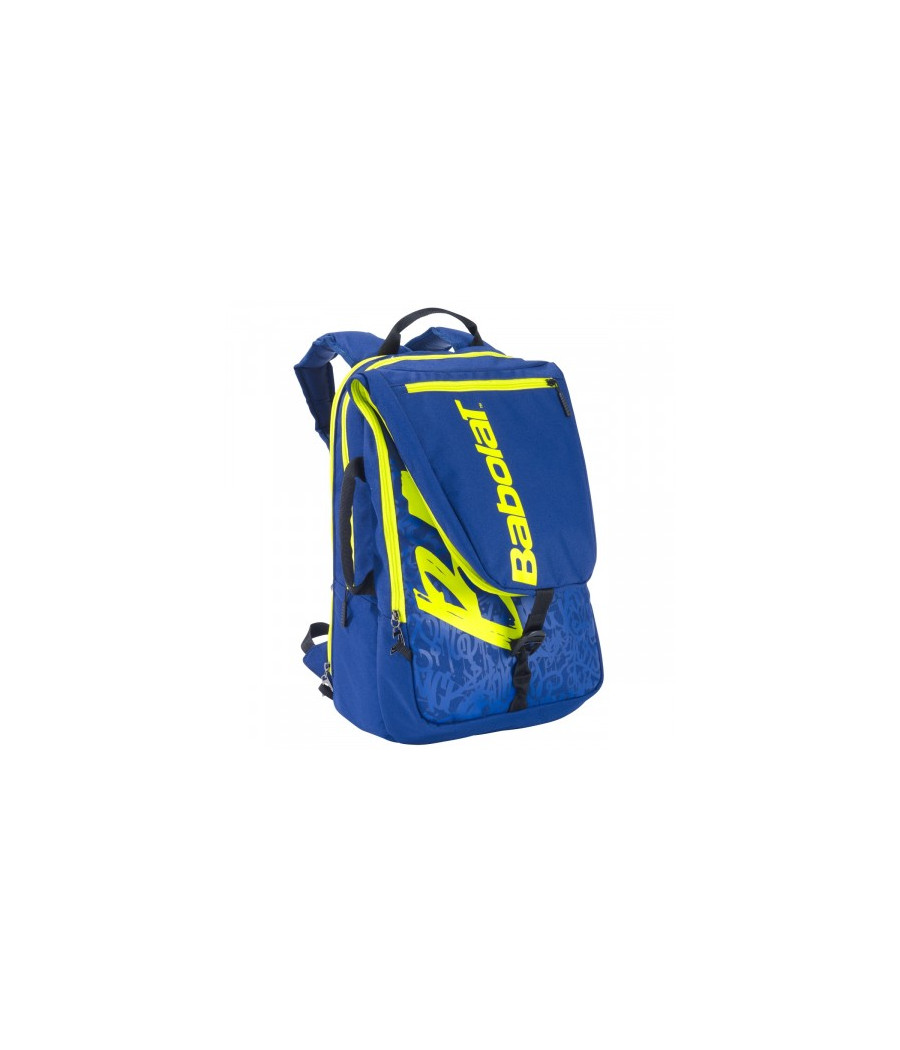 Sac de Badminton Babolat Tournament Bag bleu et jaune