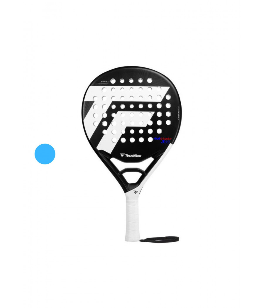 Raquette de padel Tecnifibre Wall Master 365 PHD noir et blanc