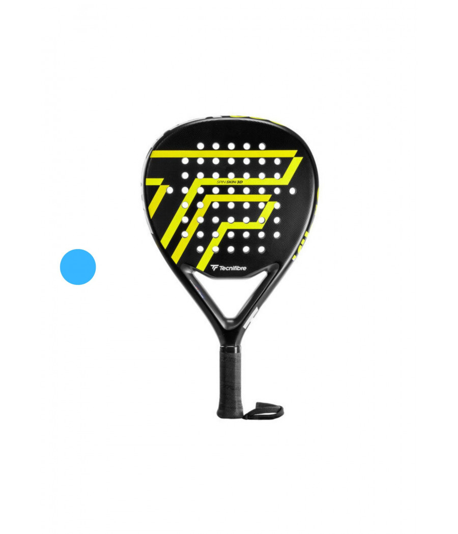 Raquette de padel Tecnifibre Wall Breaker 360 noir et jaune Raquette de padel Tecnifibre Wall Breaker 360 noir et jaune
