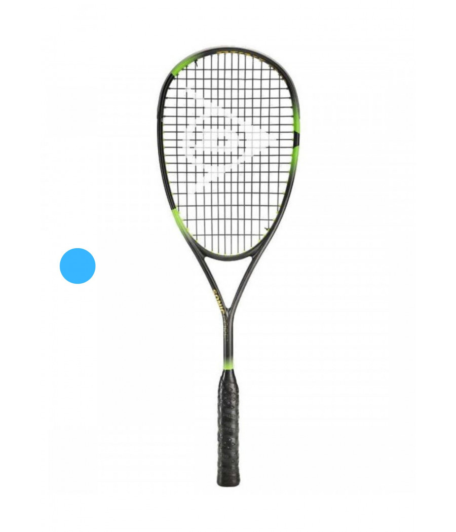 Raquette de squash Dunlop Sonic Core Elite 135 noir, vert et or