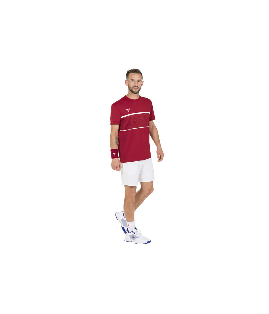 T-Shirt Tecnifibre Team Tech Tee couleur bordeaux