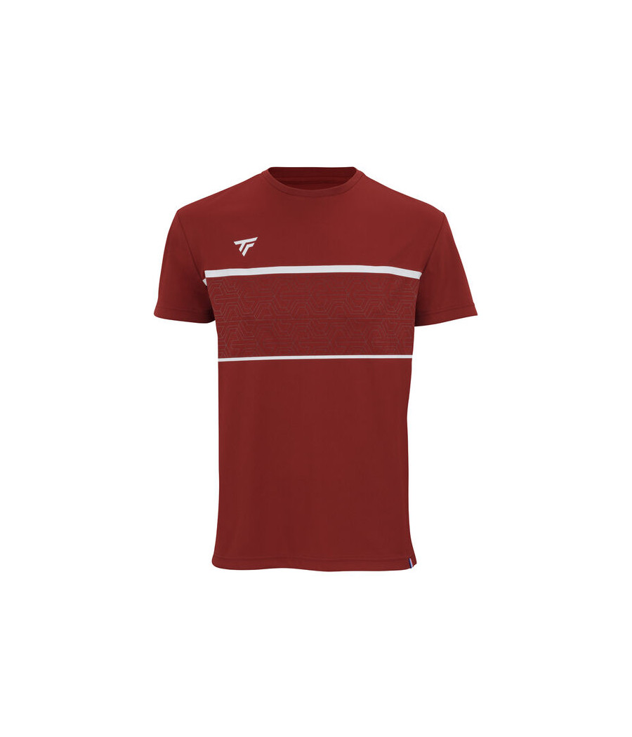 T-Shirt Tecnifibre Team Tech Tee couleur bordeaux