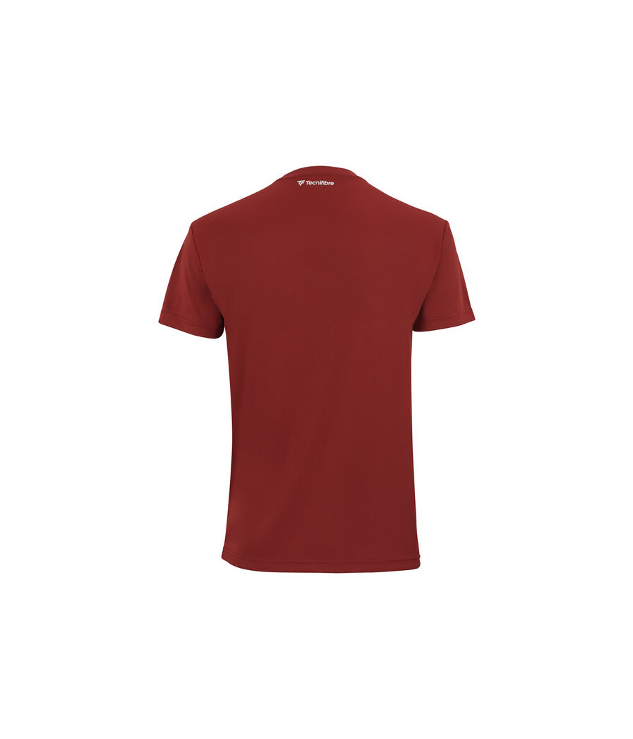 T-Shirt Tecnifibre Team Tech Tee couleur bordeaux