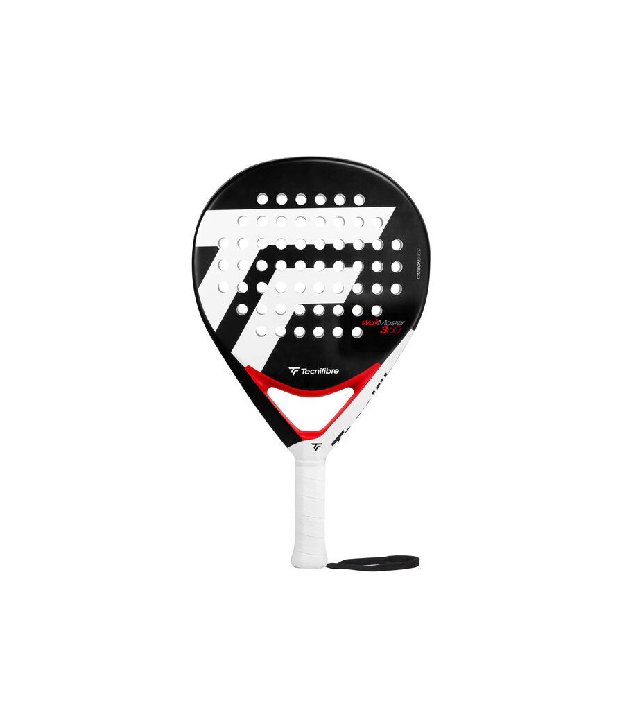 Raquette de padel Tecnifibre Wall Master 360 PHD noir, blanc et rouge