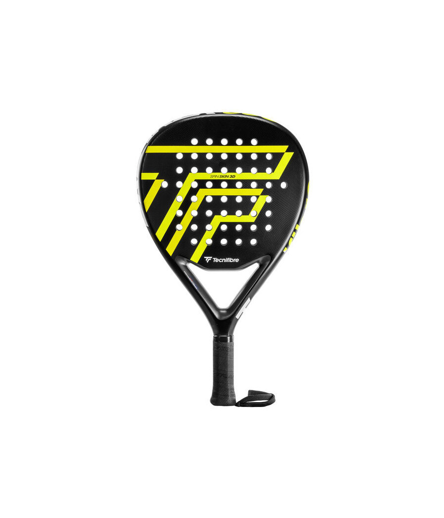 Raquette de padel Tecnifibre Wall Breaker 360 noir et jaune