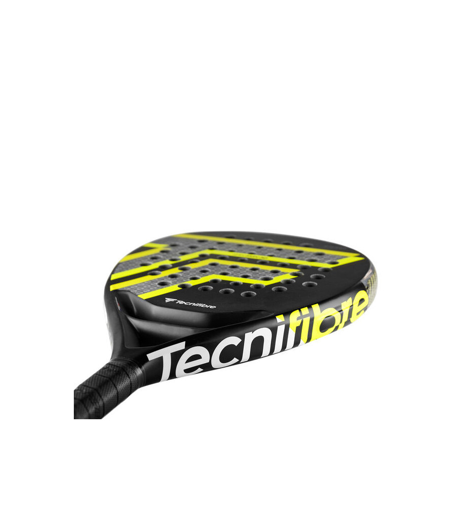 Raquette de padel Tecnifibre Wall Breaker 360 noir et jaune