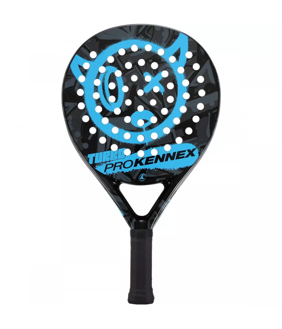 Raquette de padel Pro Kennex Turbo smiley bleu