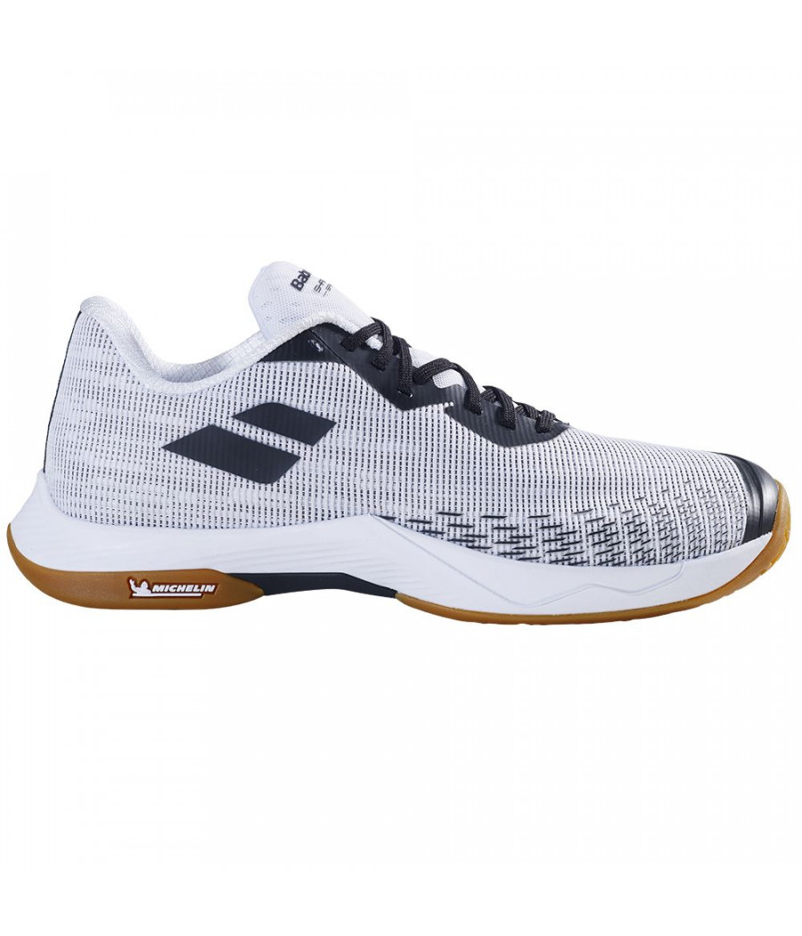 Chaussure indoor Babolat Shadow spirit 2 (Black/White)