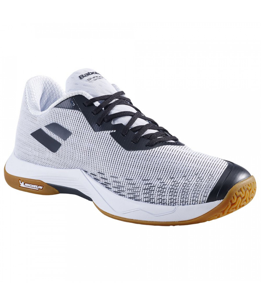 Chaussure indoor Babolat Shadow spirit 2 (Black/White)