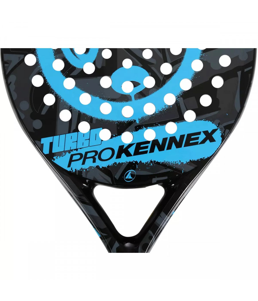 Raquette de padel Pro Kennex Turbo smiley bleu