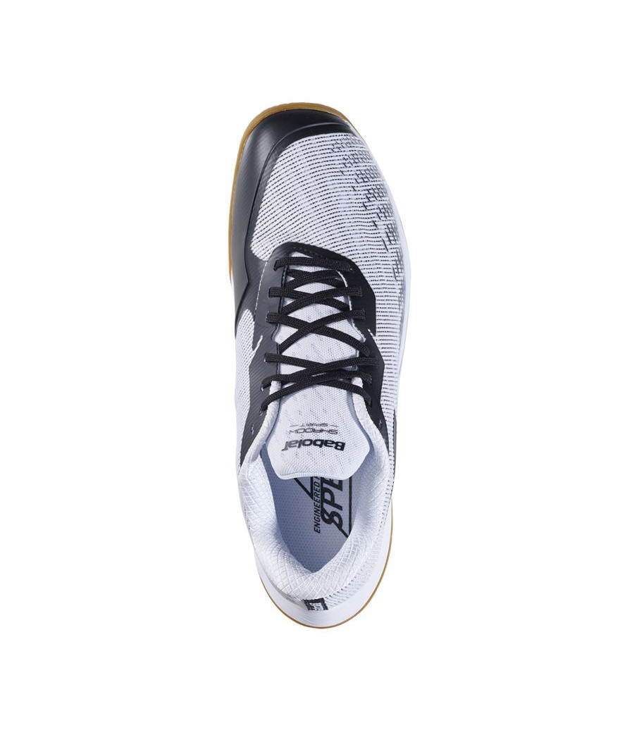 Chaussure indoor Babolat Shadow spirit 2 (Black/White)