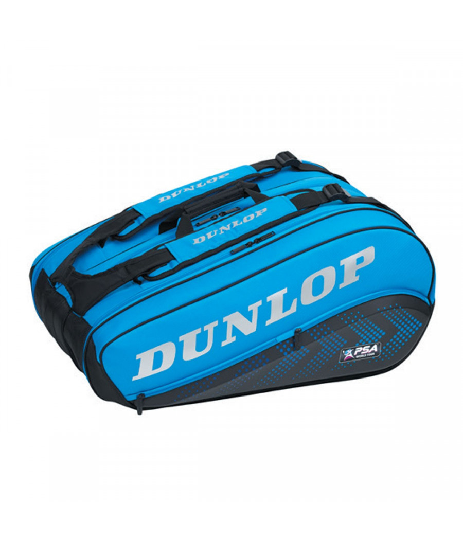 Sac de squash Dunlop PSA Series 12 racket thermo (blue/black)