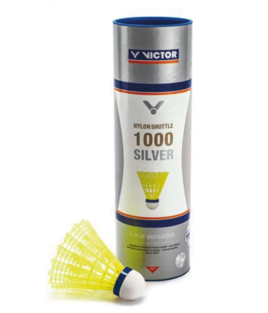 Volants Nylon Victor 1000 silver (jaune)