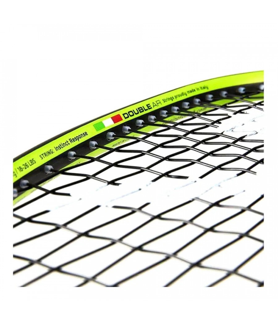 Raquette de squash Salming Fusione Powerlite jaune et noire