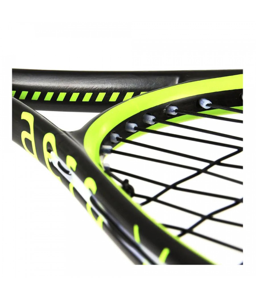 Raquette de squash Salming Fusione Powerlite jaune et noire