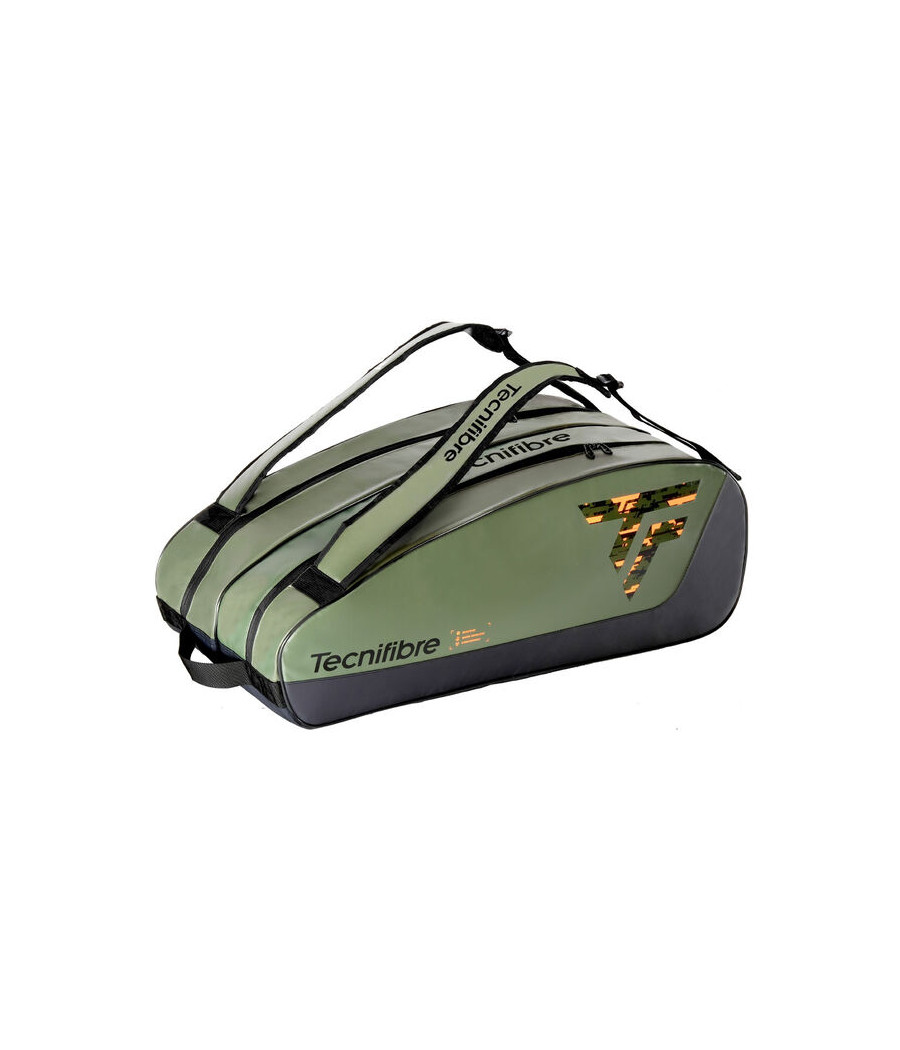 Sac de squash Tecnifibre Tour endurance kaki 12R