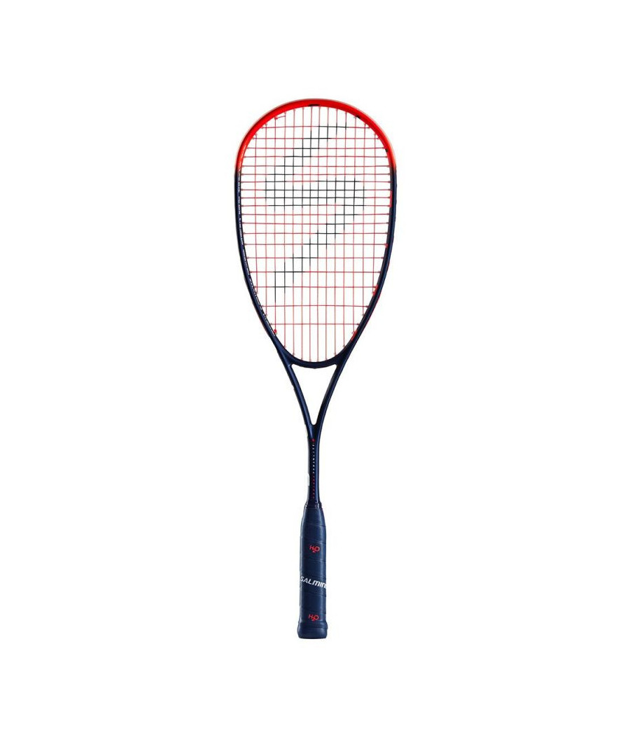 Raquette de squash Salming Fusione Powerlite rouge et bleue