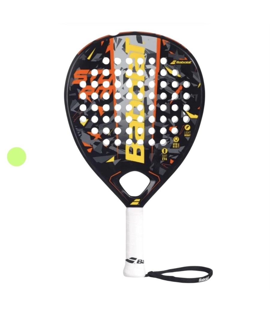 Raquette padel Babolat Storm orange noir jaune