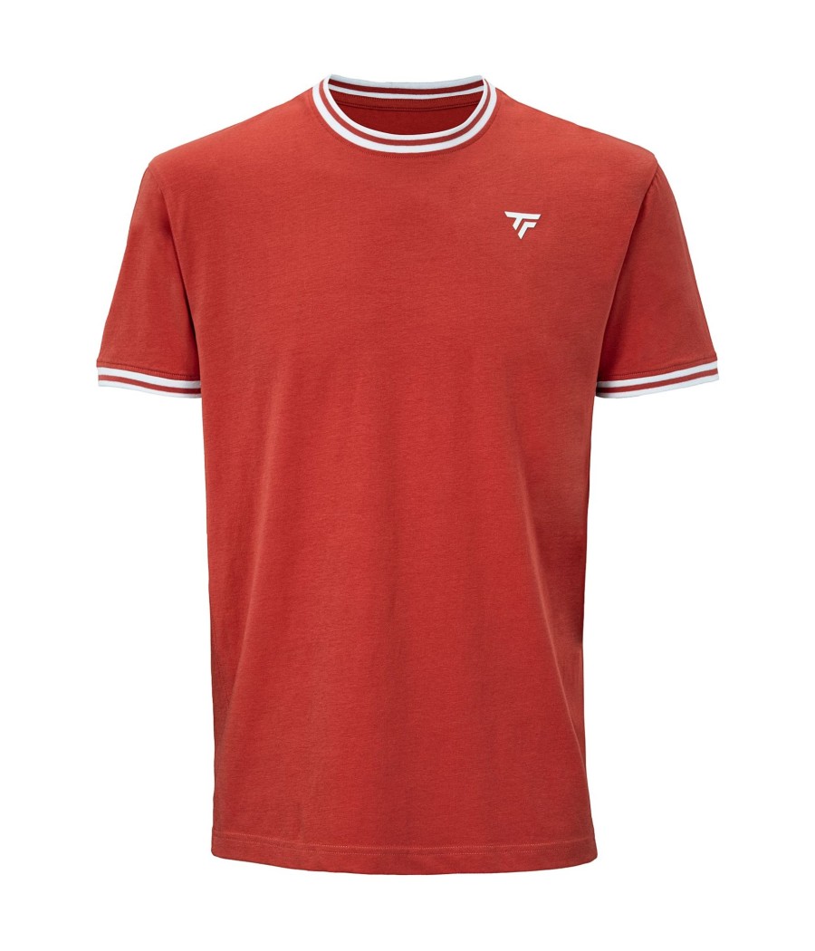 T-Shirt Tecnifibre Team Stretch tee (Terracotta)