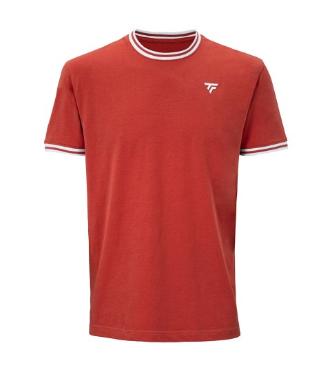 Team stretch tee (Terracotta)