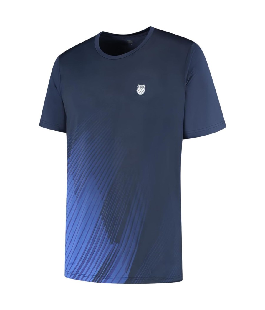 T-Shirt K-Swiss Hypercourt print crew 6