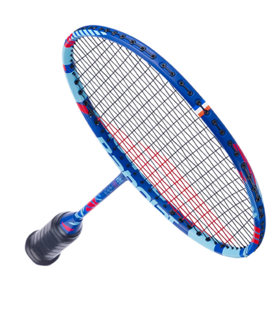 Raquette de badminton Babolat I-Pulse Blast Strung bleue