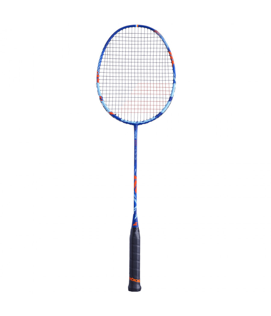 Raquette de badminton Babolat I-Pulse Blast Strung bleue