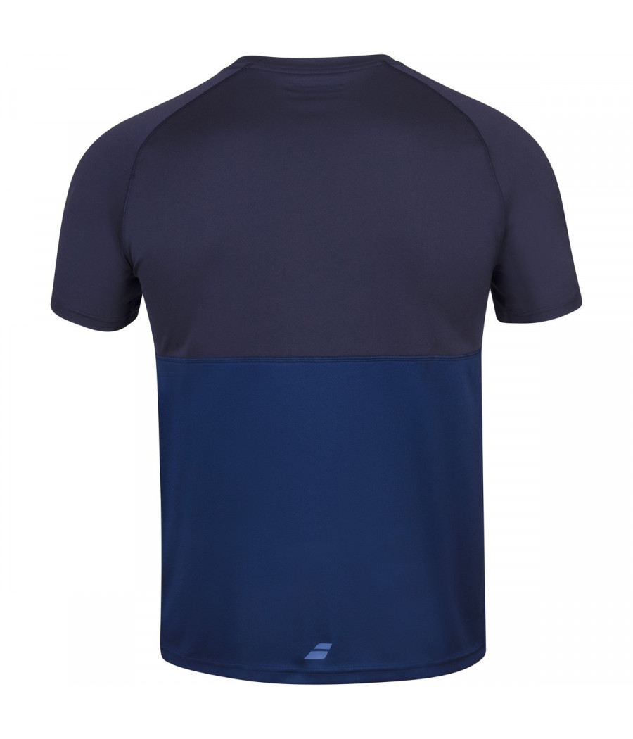 T-Shirt Babolat Play Crew Neck bleu