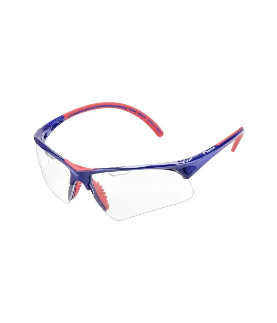 Lunette de squash Tecnifibre bleue et rouge