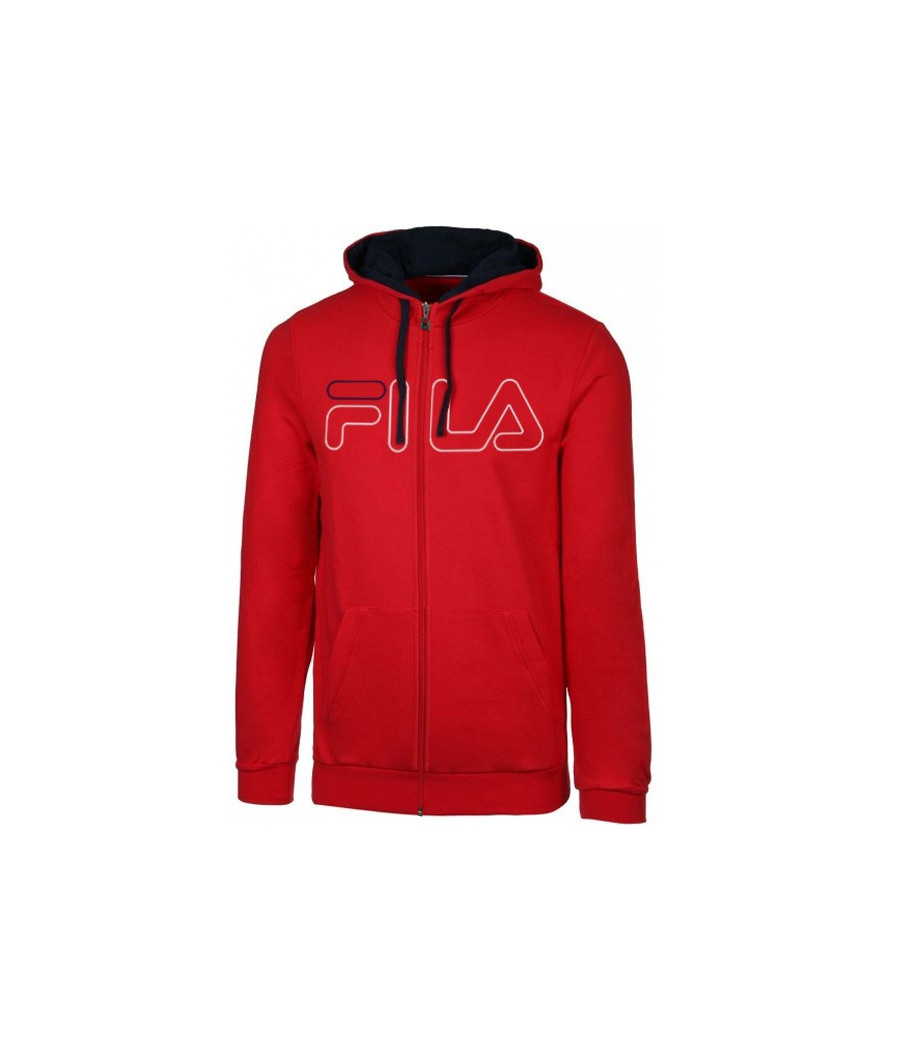 Veste à capuche Fila rouge