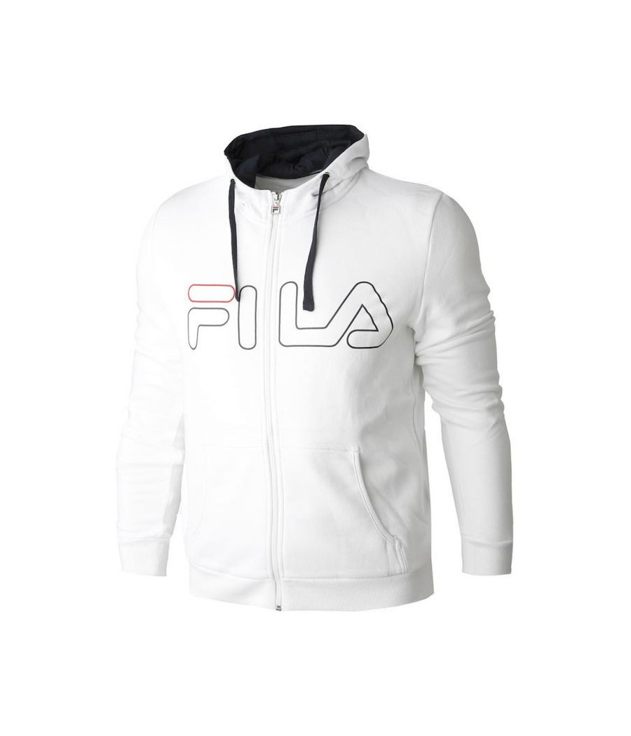 Veste à capuche Fila blanche