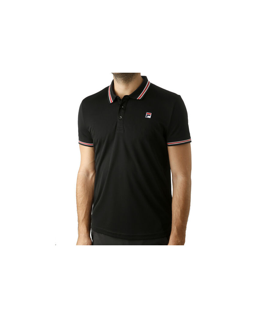 Polo Fila Button Piro noir