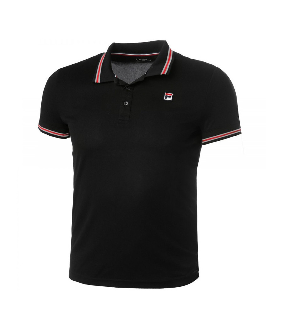 Polo Fila Button Piro noir