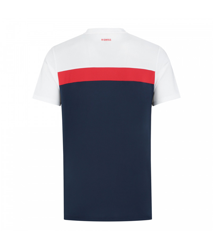 Heritage Sport Tee Classic blanc et bleu