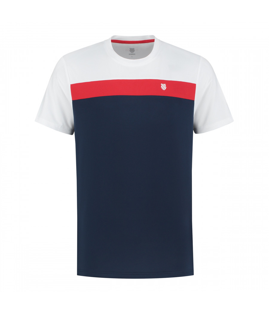 Heritage Sport Tee Classic blanc et bleu