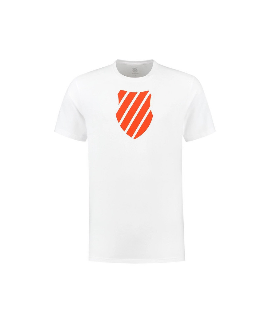 T-Shirt K-Swiss Hypercourt Logo Tee 2 blanc