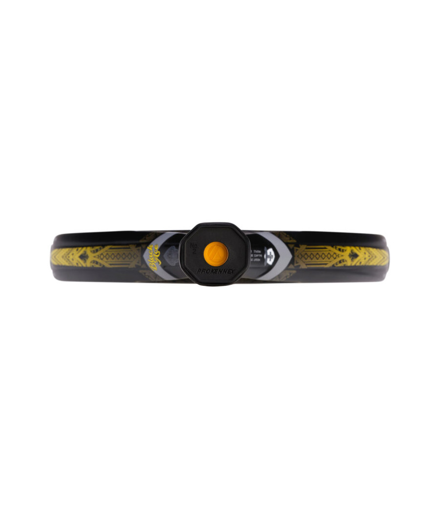 Raquette de padel Pro Kennex Black ACE-Gold pour les problèmes de coude noir et or