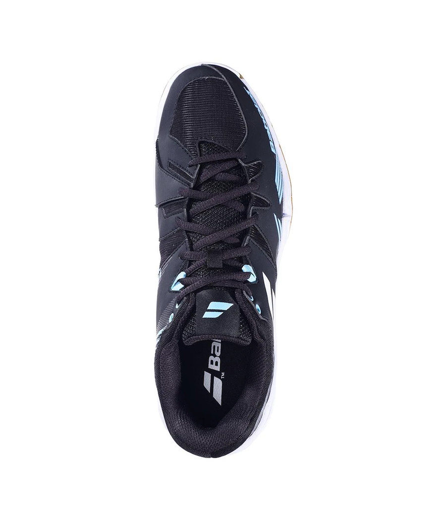 Chaussure indoor hommes Babolat Shadow Spirit bleue et noire