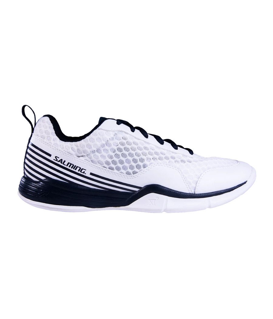 Chaussure indoor hommes Salming Viper SL blanche et bleue