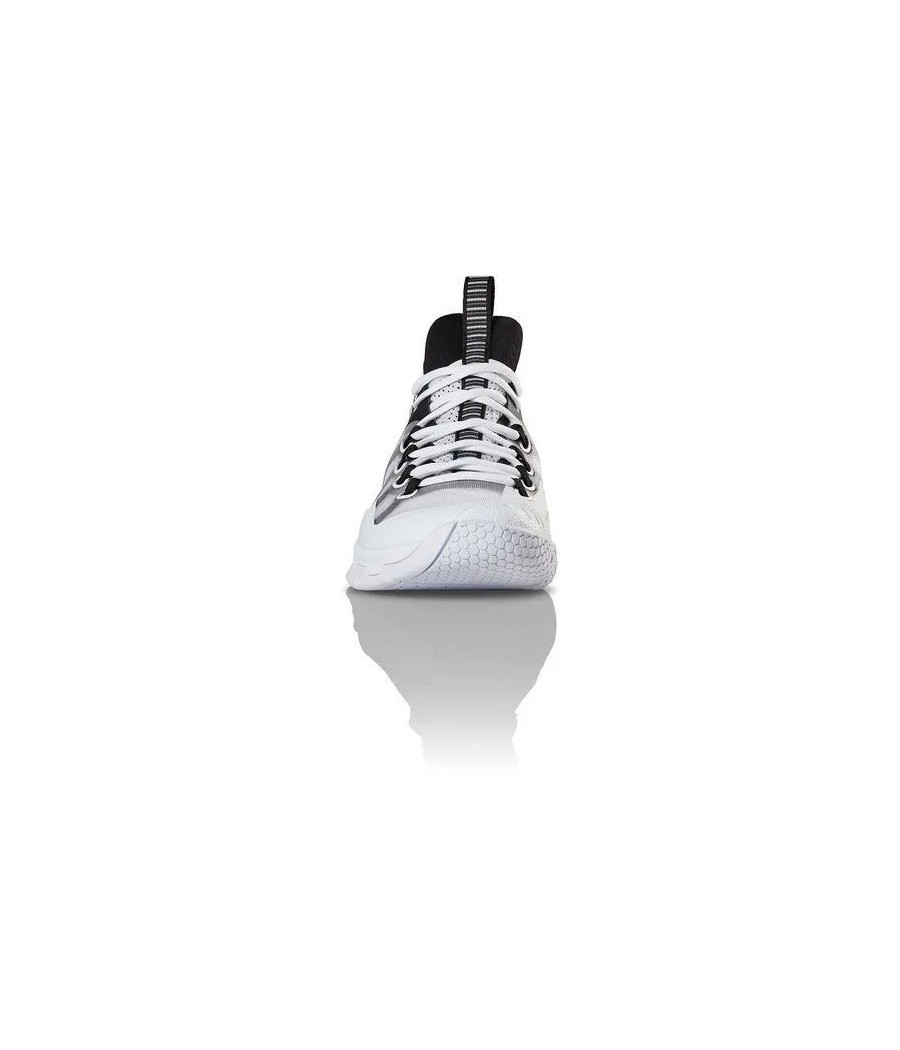 Chaussure indoor hommes Salming Kobra Mid 2 blanche et noire