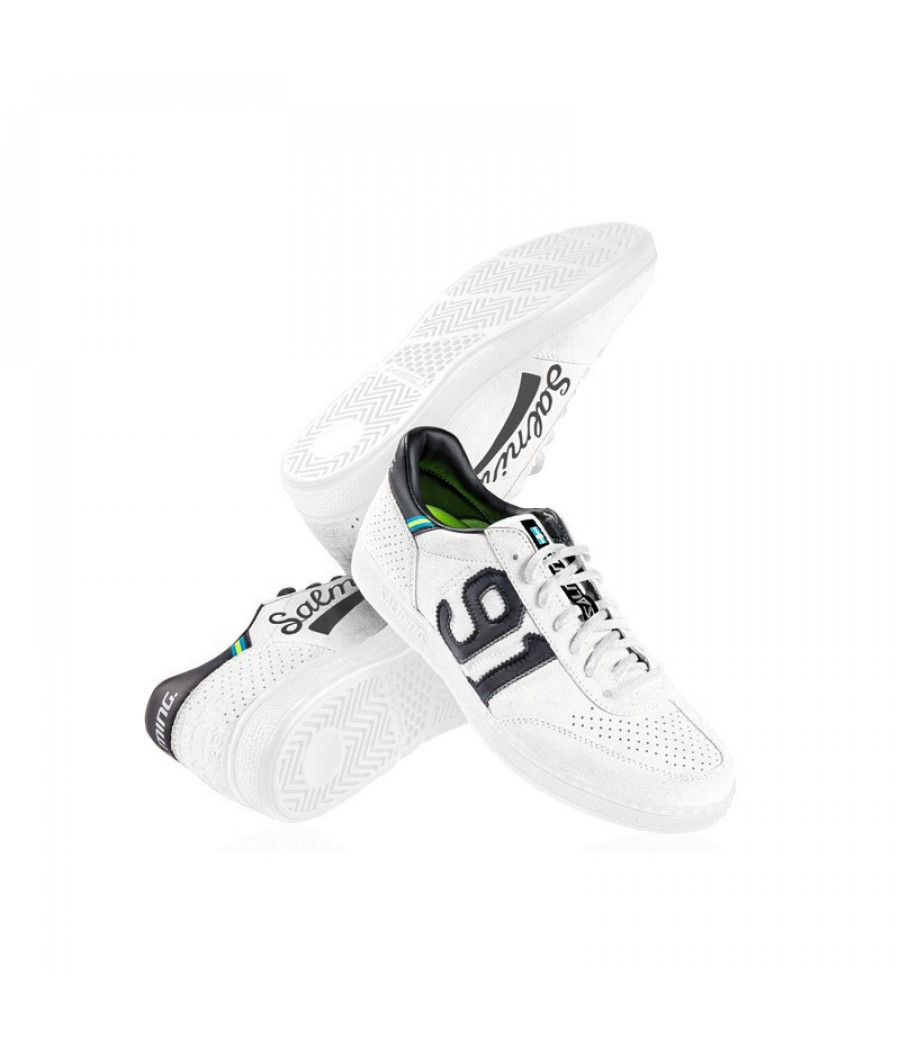 Chaussure indoor hommes Salming Goalie 91 blanche