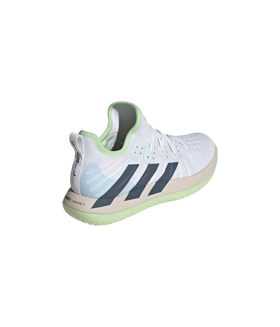 Chaussure indoor hommes Adidas Stabil  Next Gen rose bleue blanche