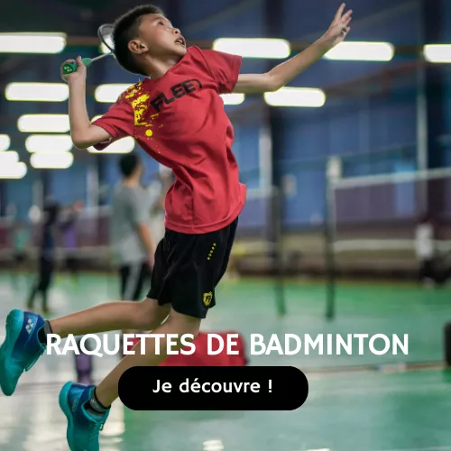 Raquettes de badminton